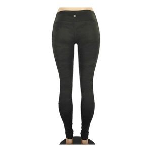 Lululemon Wunder Under Pant Wren Camo Size 4